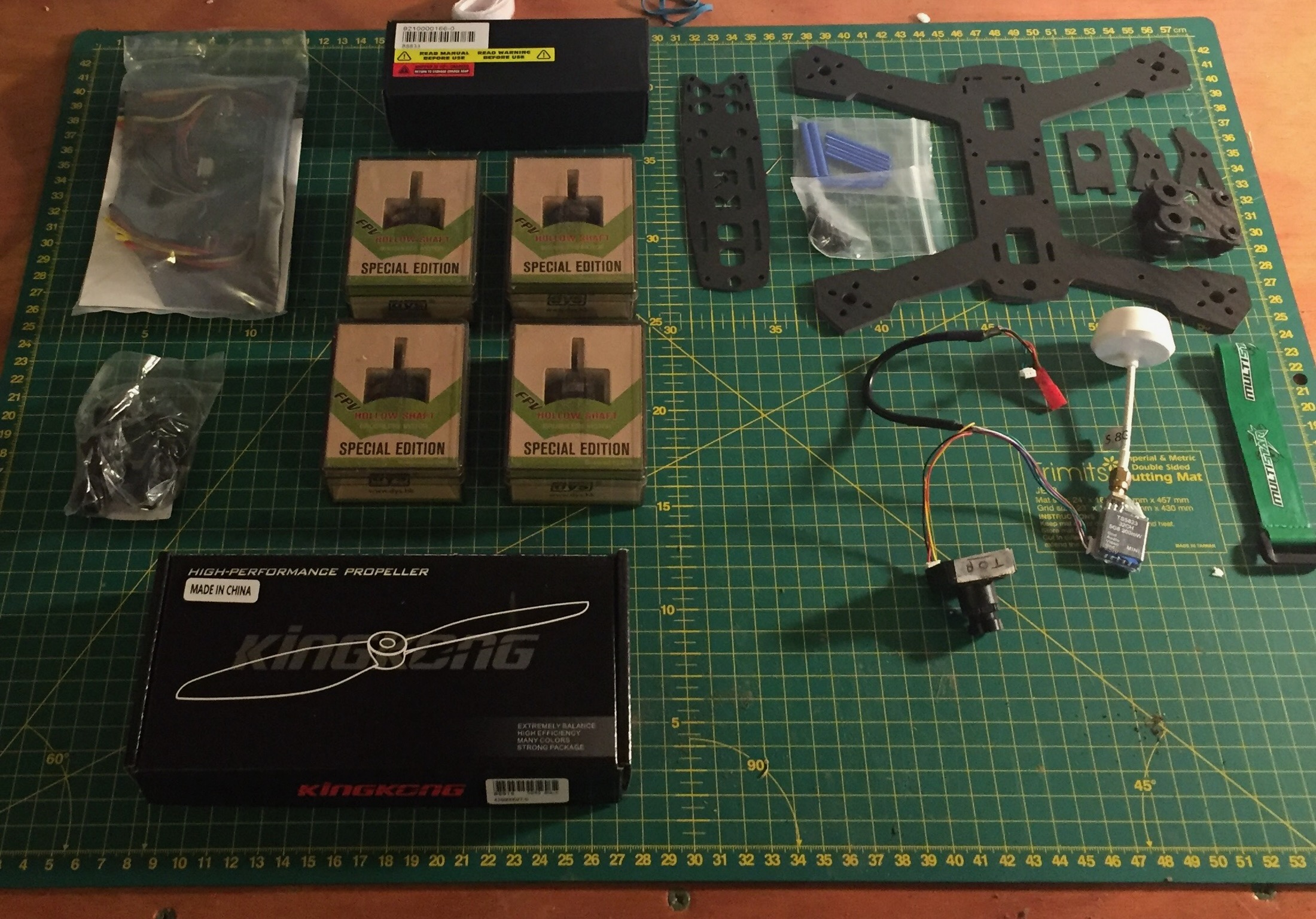 FPV aircraft build