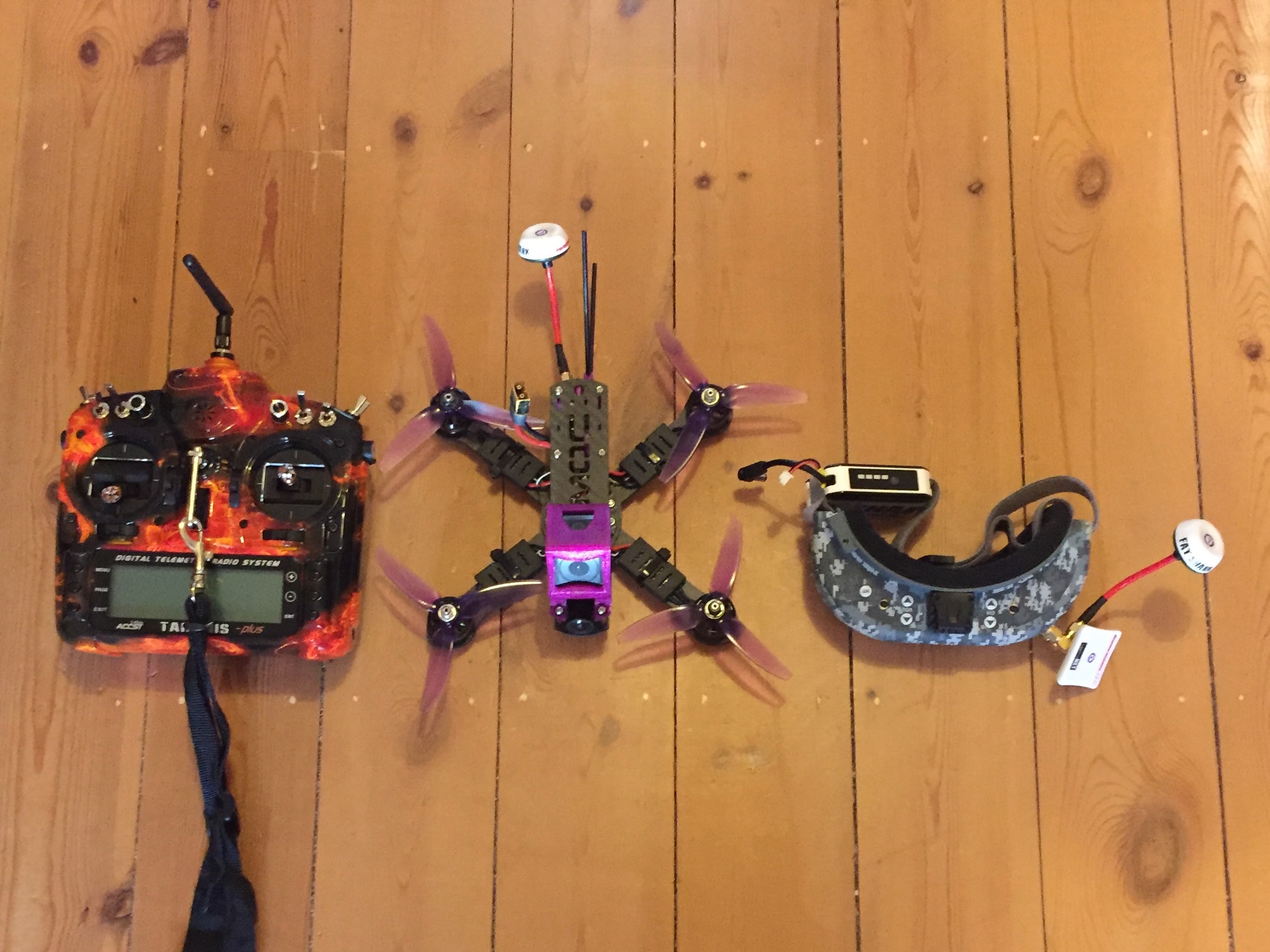 FPV aircraft build